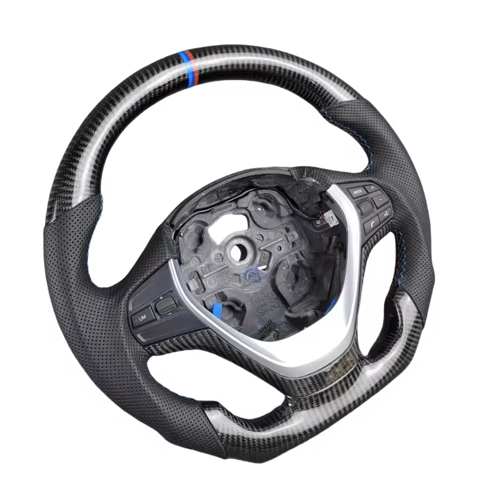 VM Carbon Fiber steering wheel for BMW F2X/ F3X 2/3/4- SERIES (2012-2018)