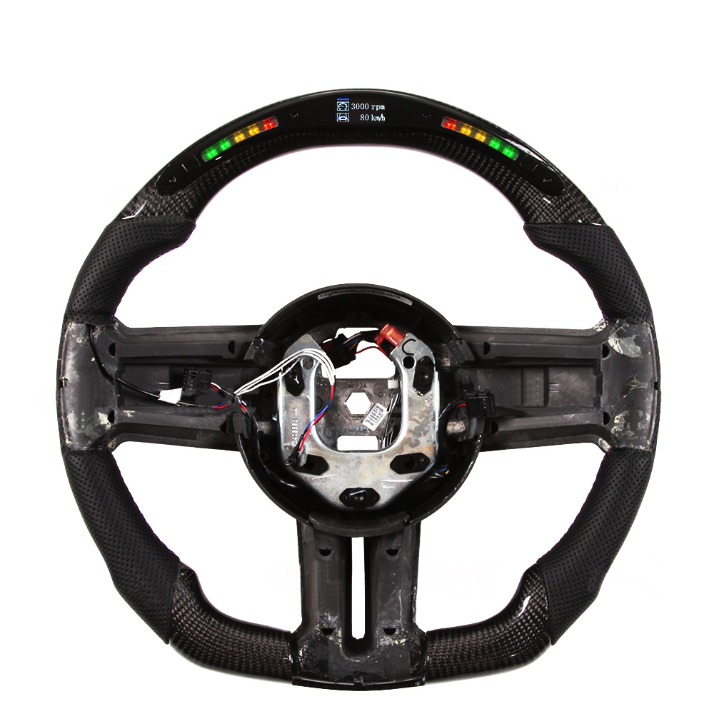 VM Carbon Fiber steering wheel for Ford Mustang (2010-2014)