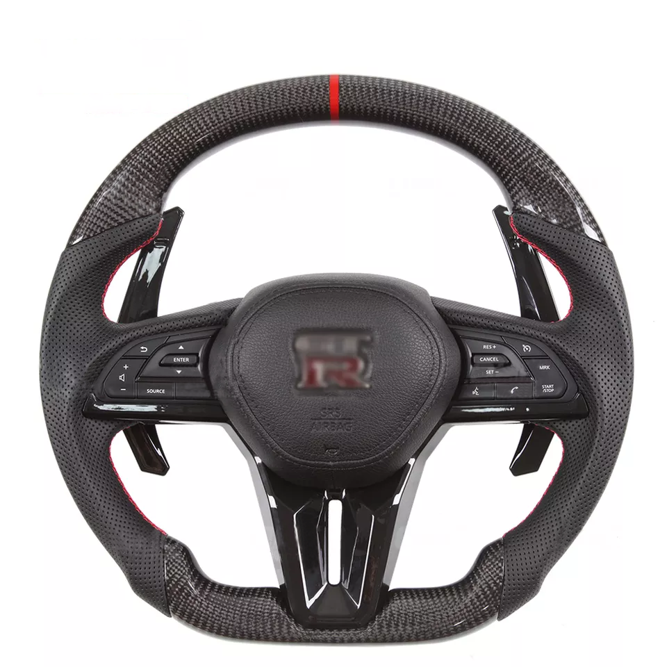 VM Carbon Fiber steering wheel for Nissan R35 GTR (2017-2025)