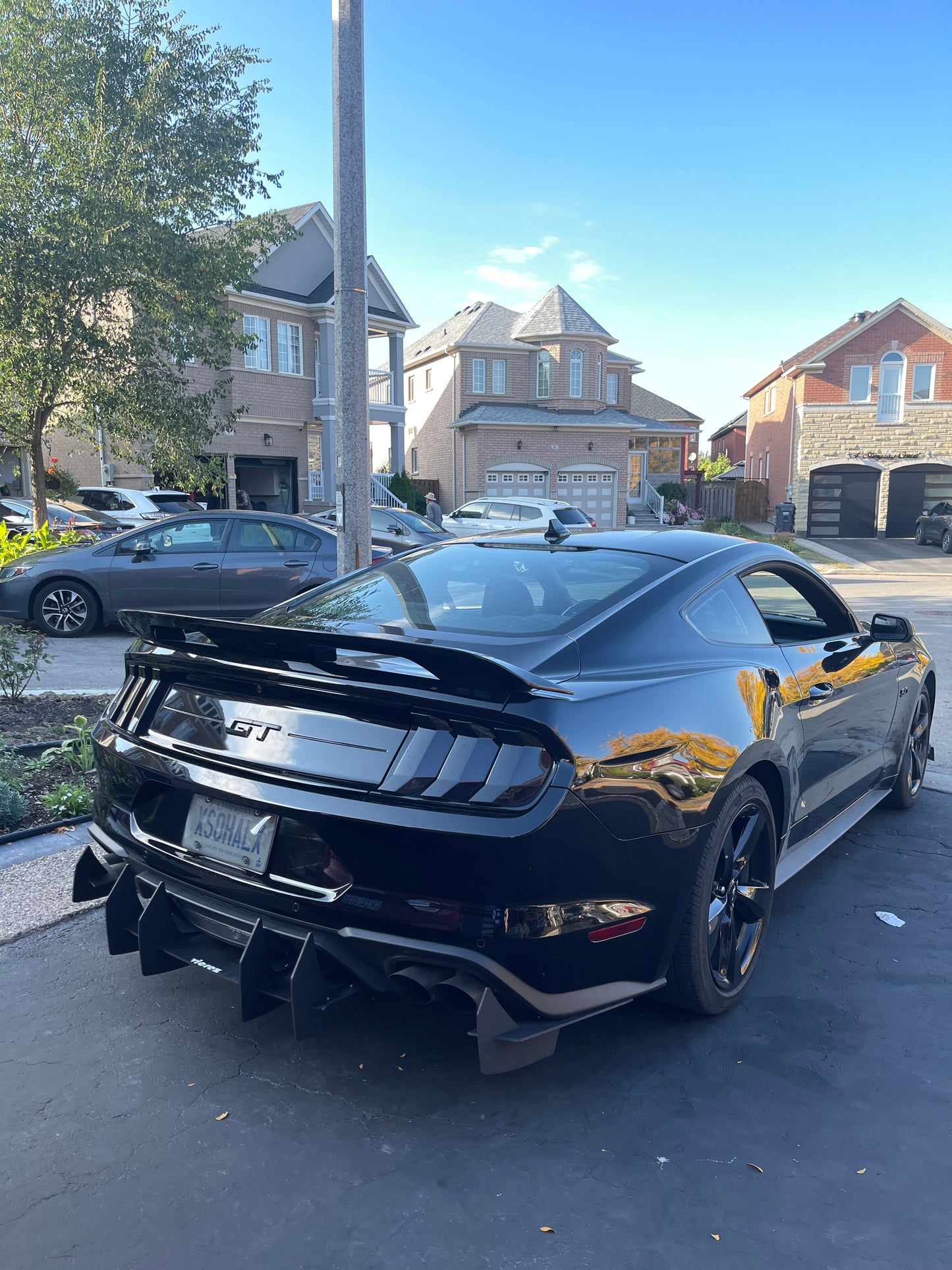 VM 2015-2023 Mustang Spoiler (w/ Gurney Flap)