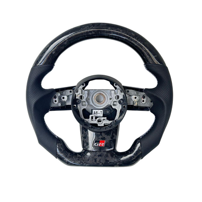 VM Carbon Fiber steering wheel for (2023+) Toyota GR Corolla, (2020+) Toyota Yaris