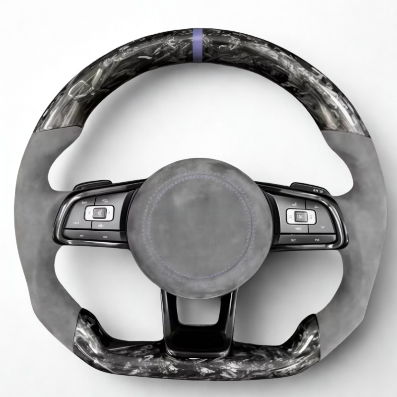 VM Carbon Fiber steering wheel for Volkswagen MK7 Golf GTI/Jetta/Passat (2015-2021)