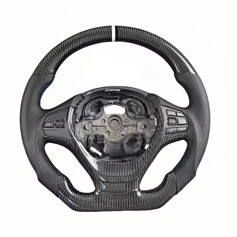 VM Carbon Fiber steering wheel for BMW F2X/ F3X 2/3/4- SERIES (2012-2018)